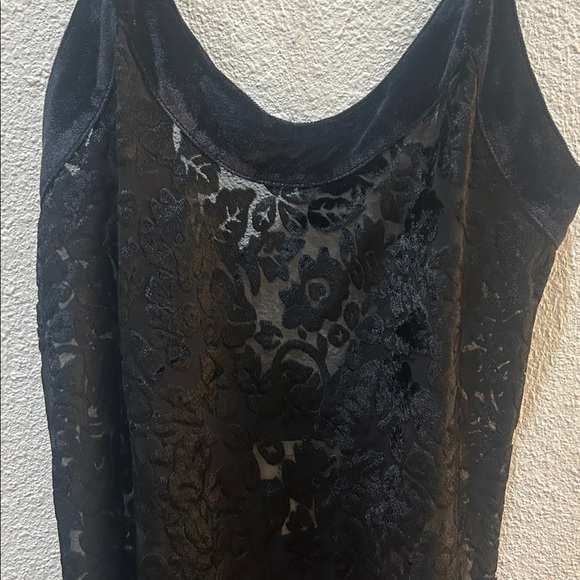 Vintage 90s Victoria's Secret Gold Label Velvet Sleep Dress and Robe Set - Picture 3 of 16